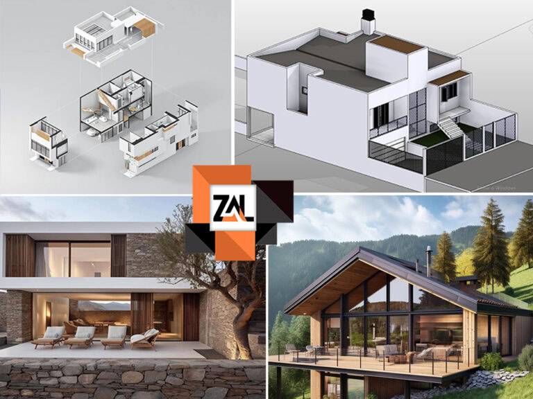 طراحی ویلا شمال