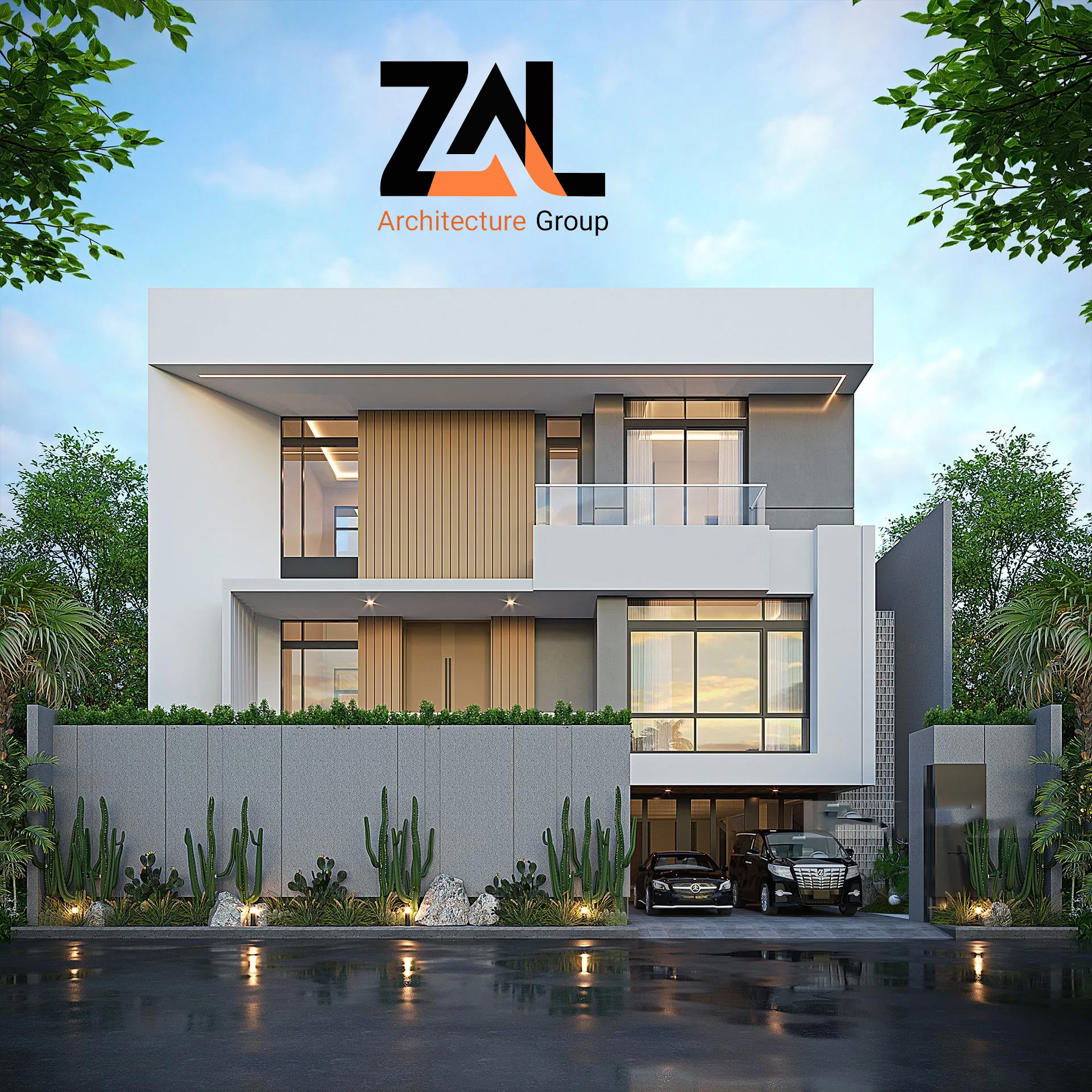 نما ساختمان سه طبقه