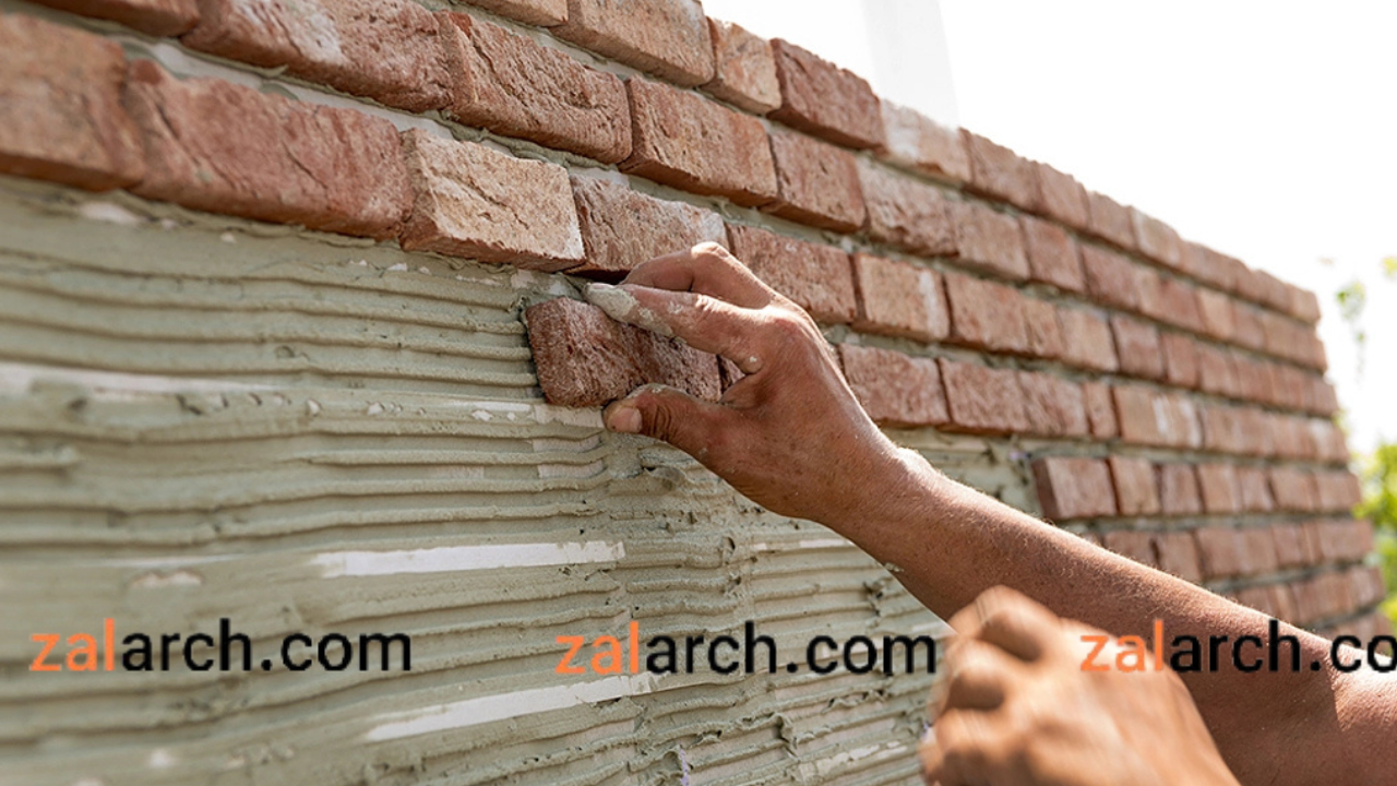 اجرای فنی آجر چینی نما