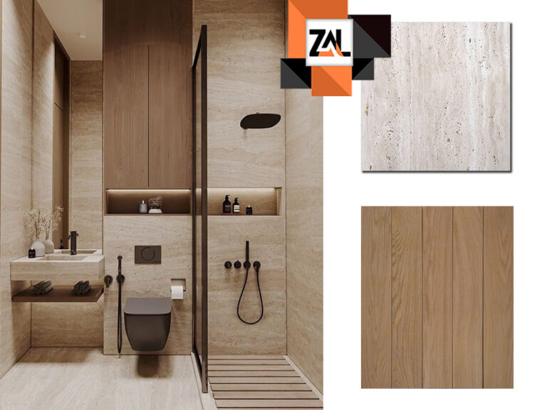 طراحی داخلی سرویس بهداشتی با برترین متریال روز دنیا