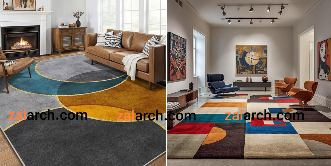 طراحی دکوراسیون داخلی با فرش