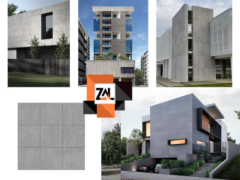 طراحی نما به کمک بتن اکسپوز