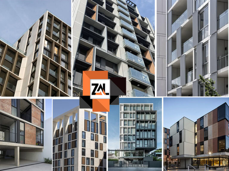 طراحی نما مدرن ساختمان اداری