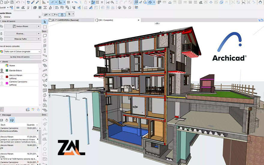 نرم افزار archicad
