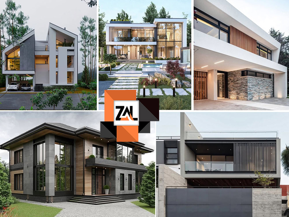 نکات طراحی نمای ویلا