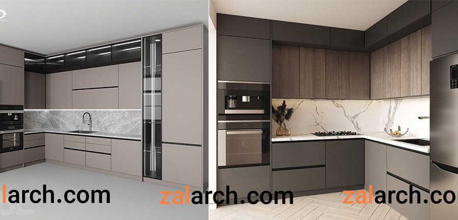 پالت‌های رنگی جذاب آشپزخانه