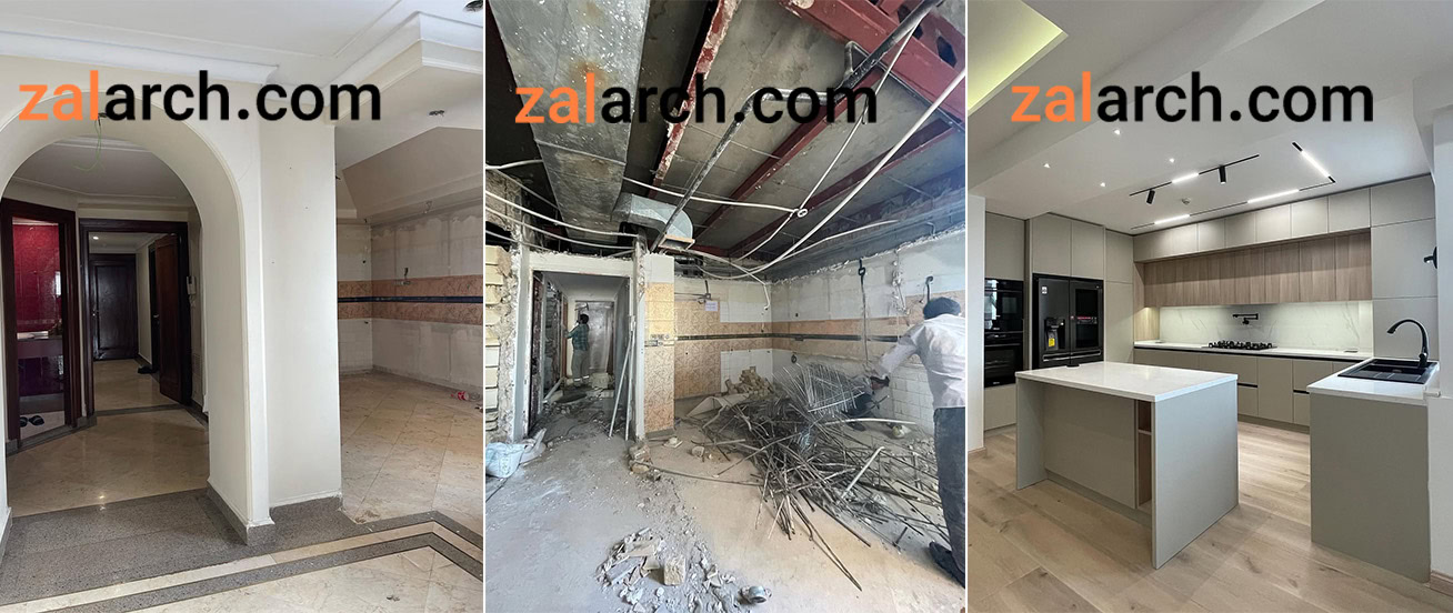 بازسازی داخلی ساختمان