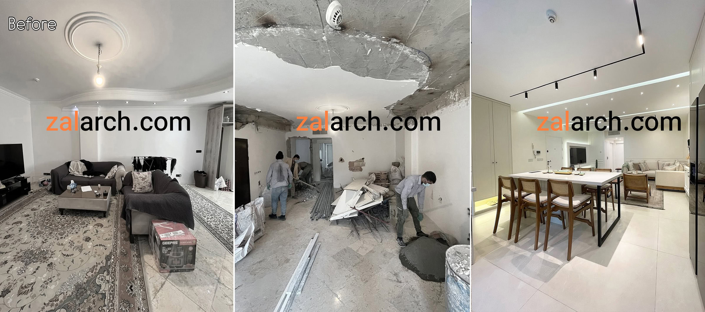 بازسازی ویلا قدیمی