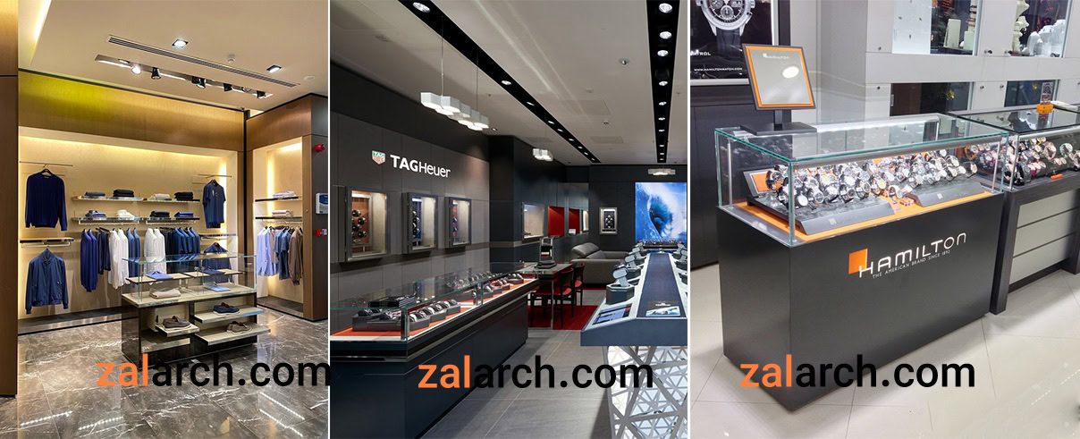 طراح ویترین مغازه