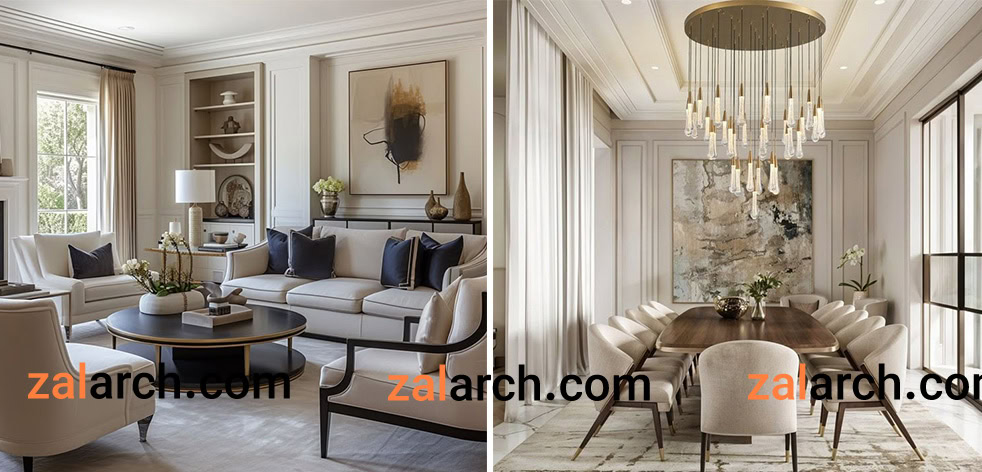 طراحی دکوراسیون انتقالی