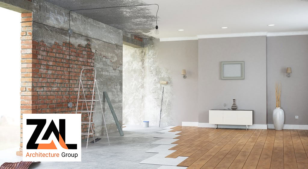 مراحل تخریب و بازسازی داخلی ساختمان قدیمی