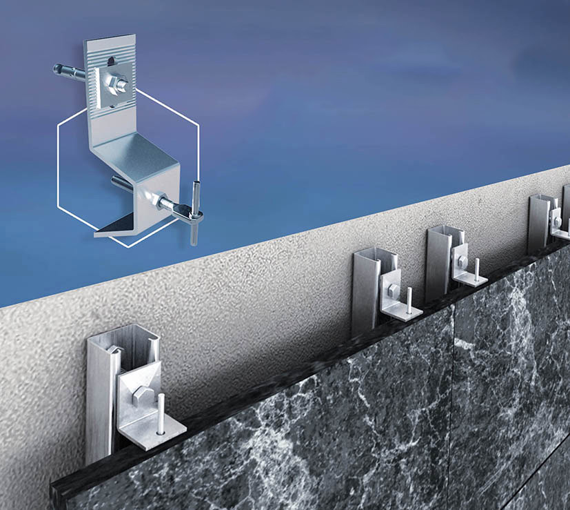 سیستم نصب خشک سنگ در طراحی نمای ساختمان