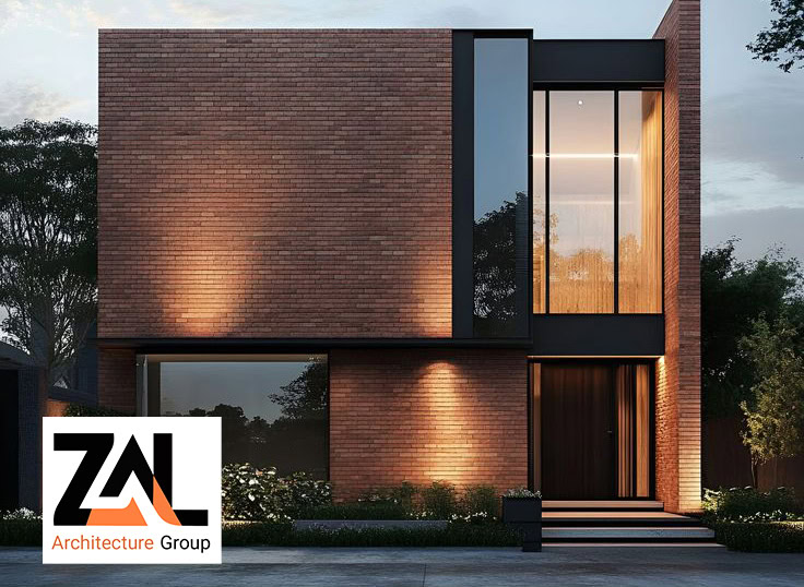 ارتباط نمای مدرن با سازه