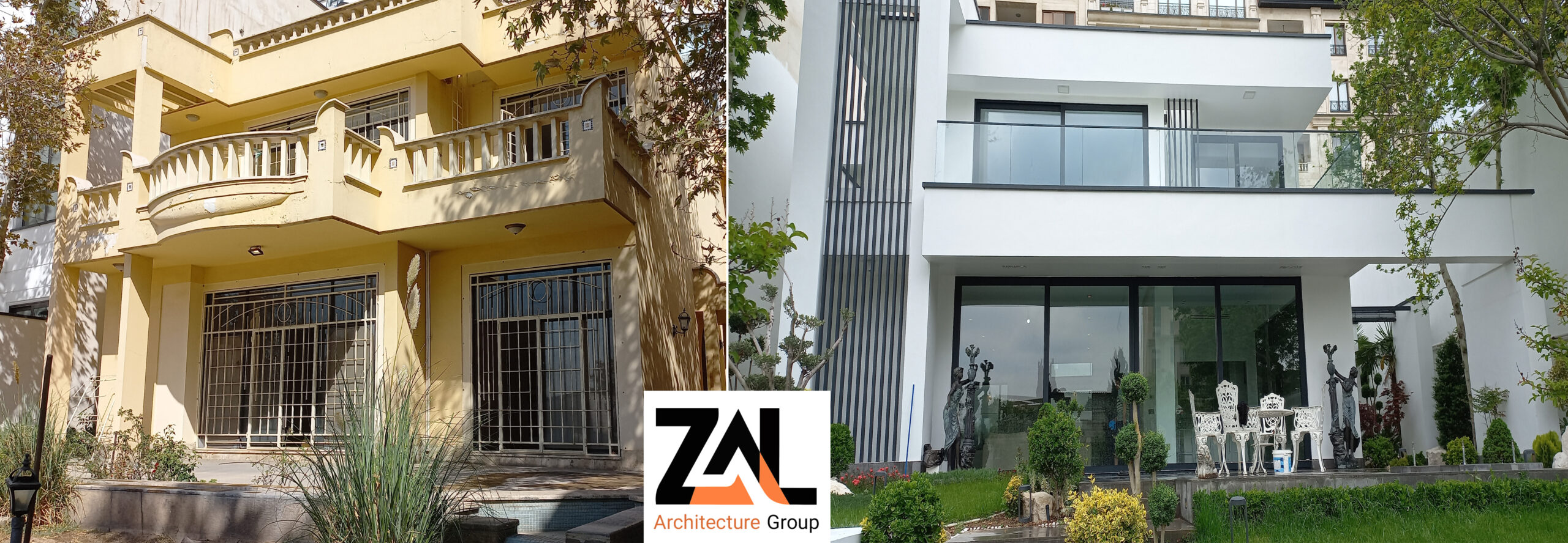 بازسازی ویلا قدیمی