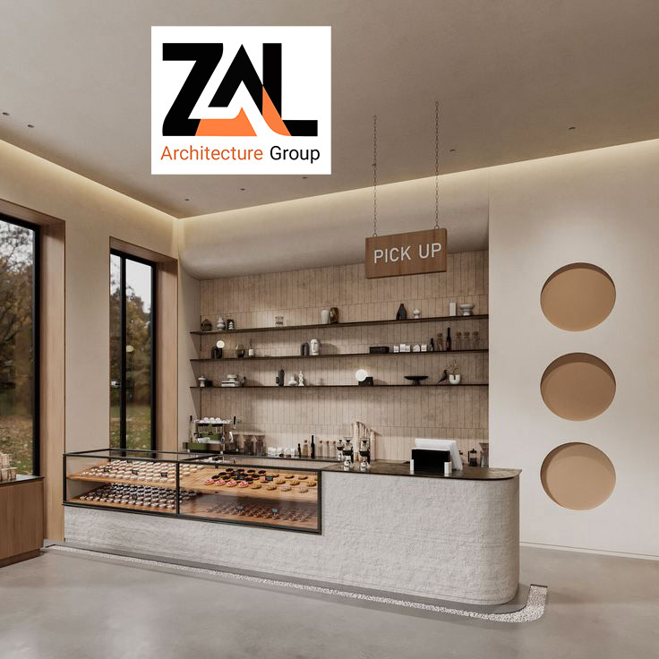 دکور بار در کافی شاپ