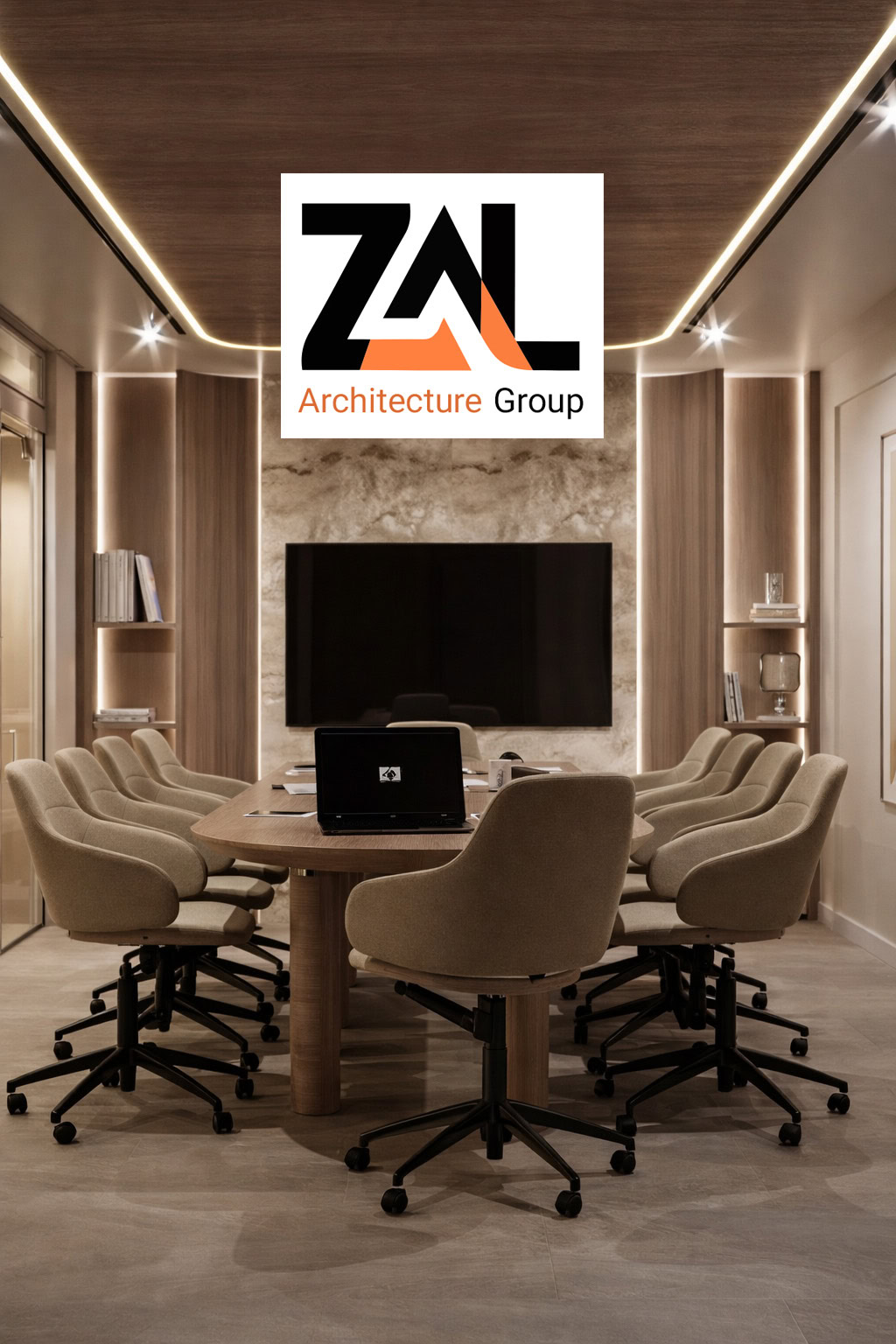 دکوراسیون داخلی اداری لوکس2026