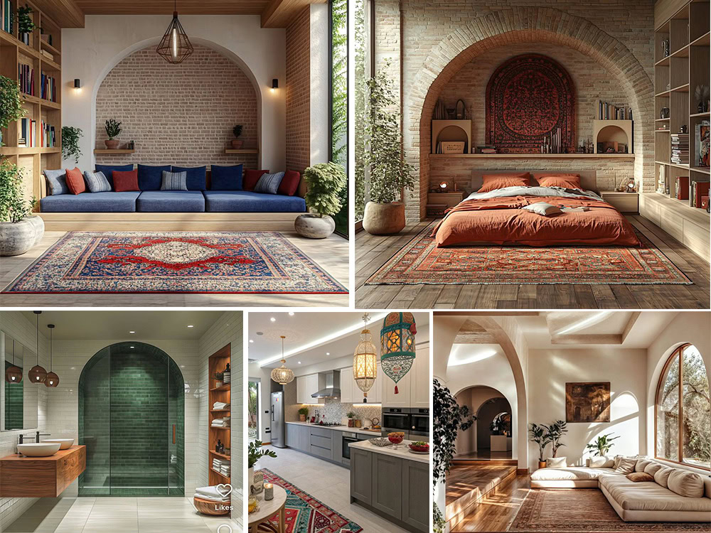 دکوراسیون داخلی ویلا سنتی