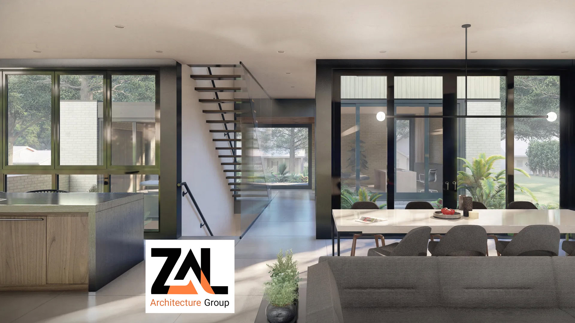 معماری مدرن فضای داخلی