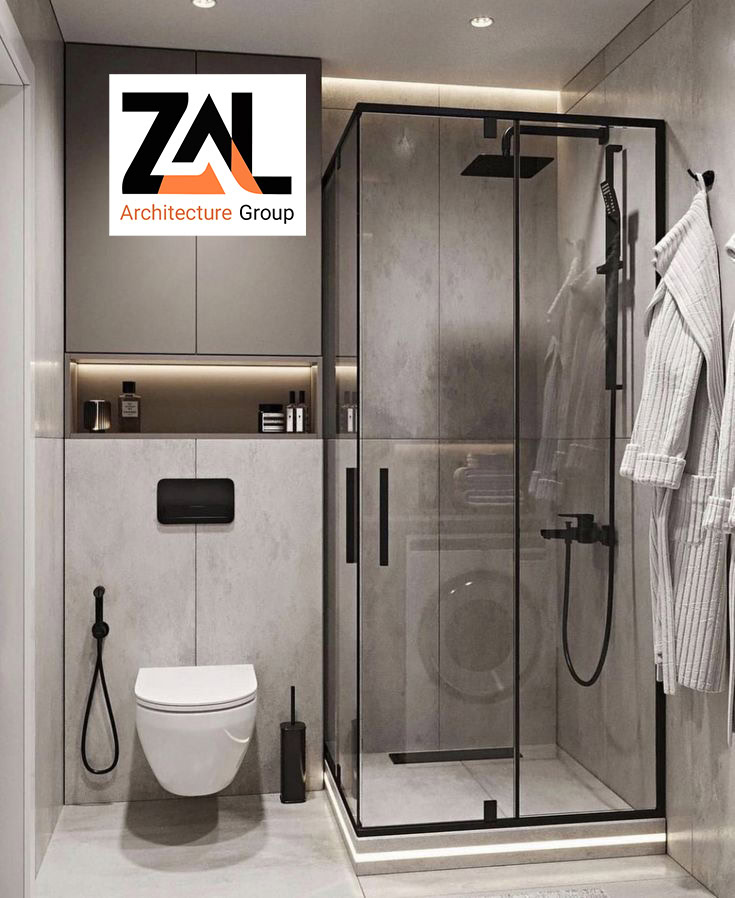 نمونه سرویس بهداشتی مدرن کوچک