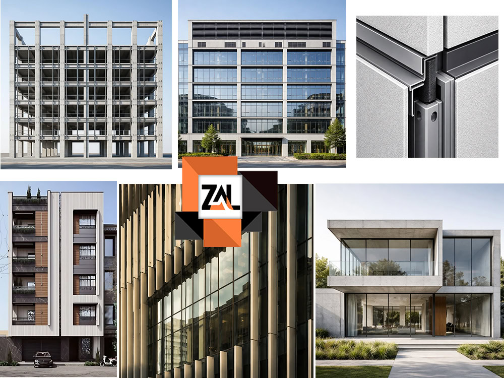 نکات پایه طراحی نمای مدرن