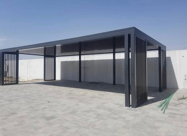طراحی پارکینگ در حیاط