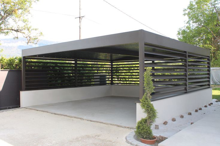 طراحی پارکینگ در خانه های ویلایی