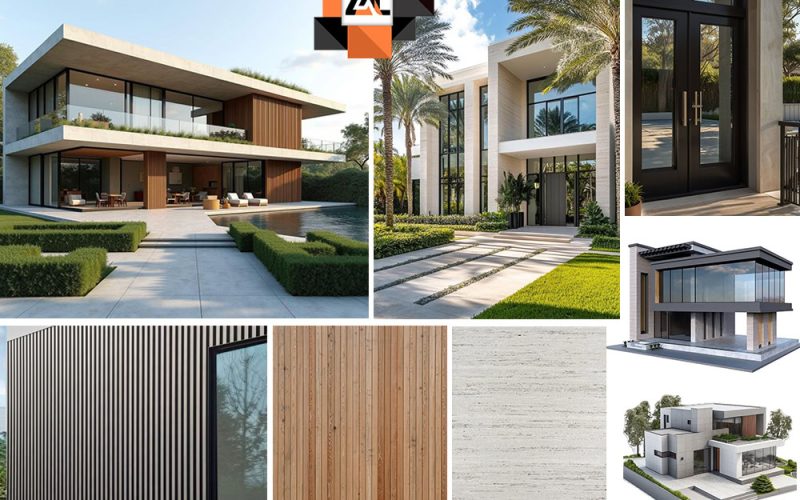 بهترین متریال برای نمای مدرن