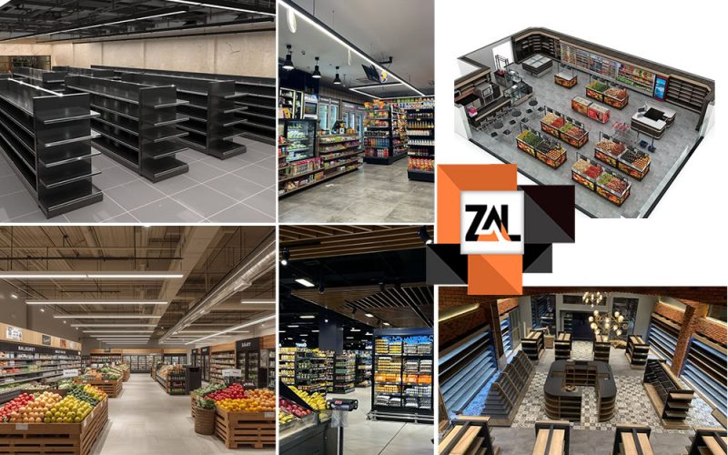 دکوراسیون داخلی فروشگاه‌های زنجیره‌ای