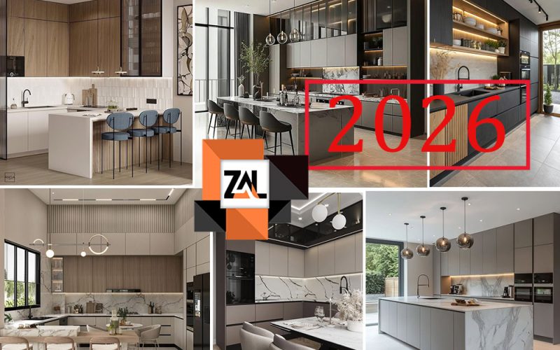 طراحی داخلی آشپزخانه ترند های جذاب سال 2026