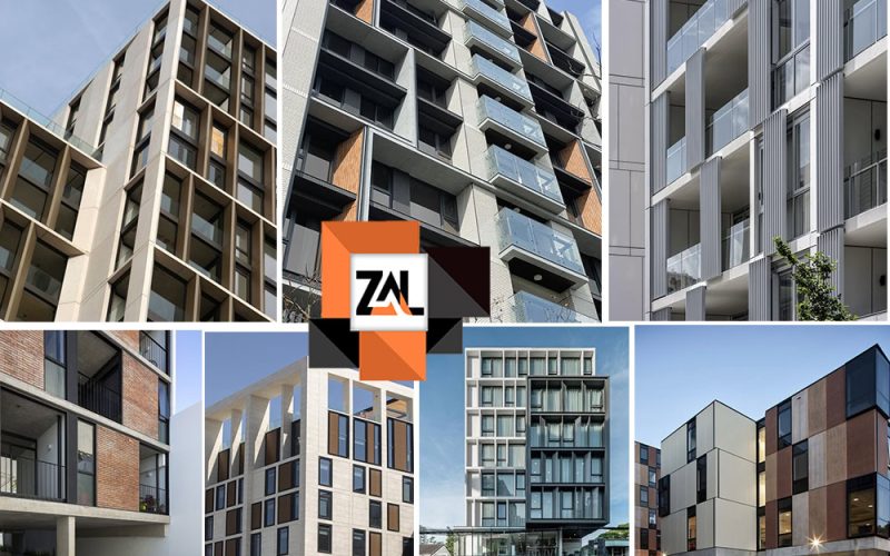 طراحی نما مدرن ساختمان اداری