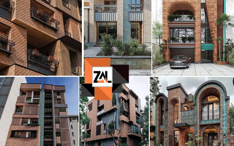 طراحی نمای سنتی و اصیل ایرانی