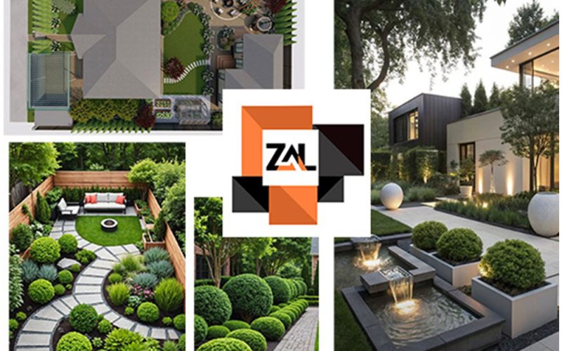 ایده برای طراحی و محوطه‌ سازی فضای سبز ویلا در شمال