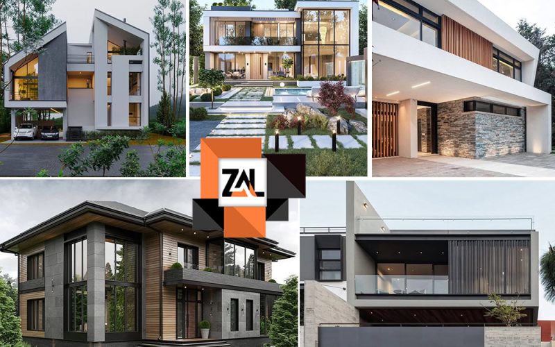 نکات طراحی نمای ویلا