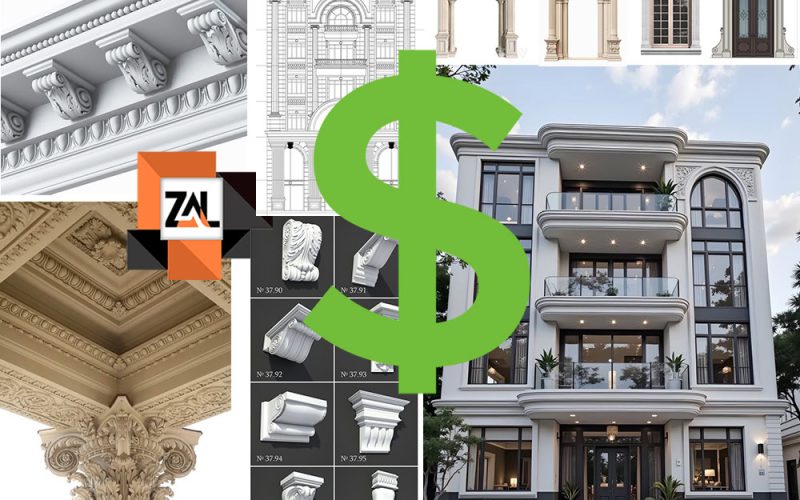 هزینه اجرا نما رومی