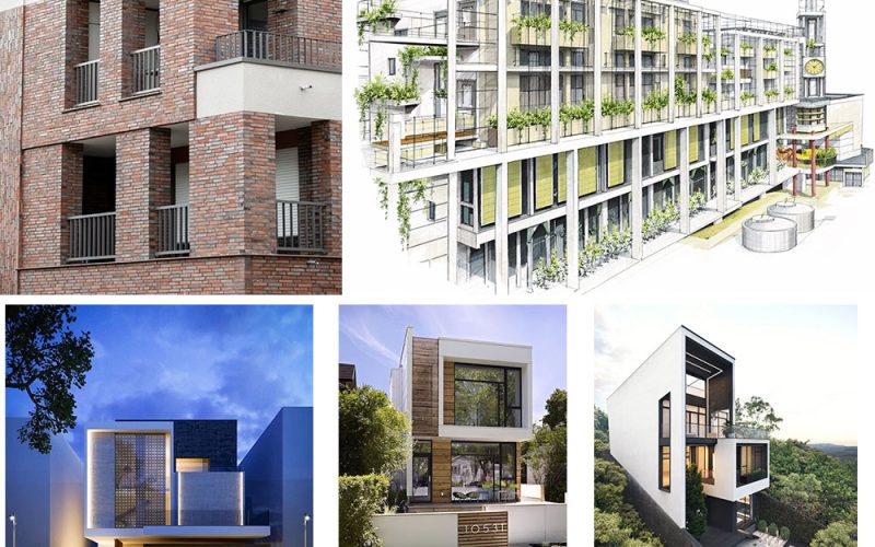 ۱۰ نکته طلایی برای طراحی و بازسازی نمای مسکونی مدرن